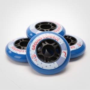 그라운드컨트롤 (GC) 80mm/85a 블루 8개 1세트 / 인라인바퀴 ,파워블레이딩바퀴, FSK바퀴